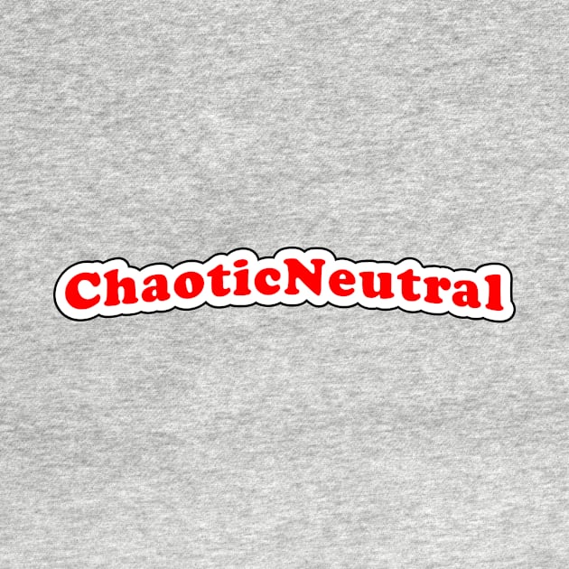 Chaotic Neutral by MysticTimeline